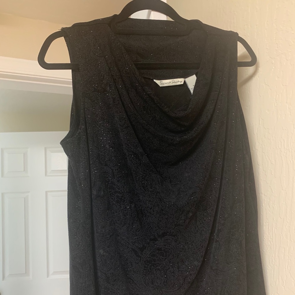 Sparkly evening top.